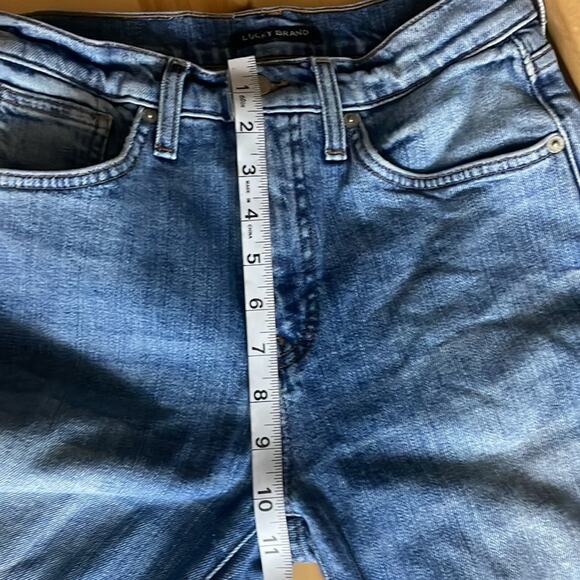 Lucky High Rise Crop Mini Boot Bridgette Jeans Women's 4 - Picture 14 of 14